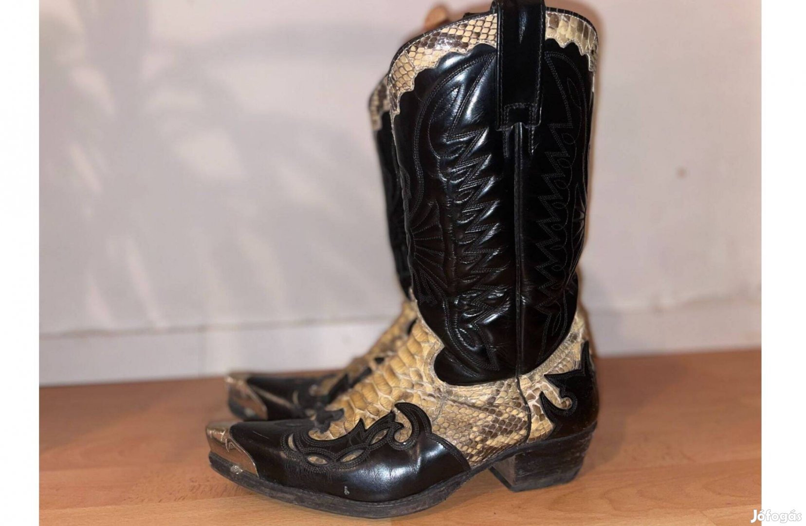 Primeboots kígyóbőr western csizma (42)