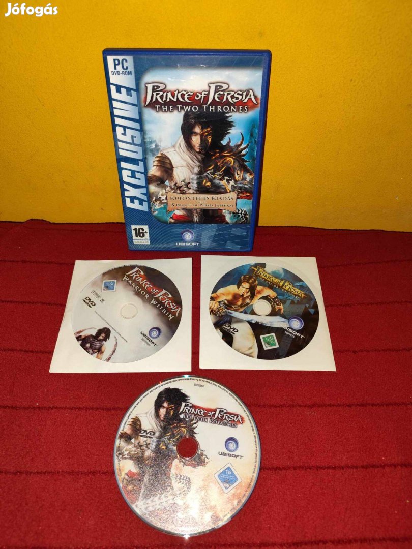 Prince Of Persia Trilogy PC DVD
