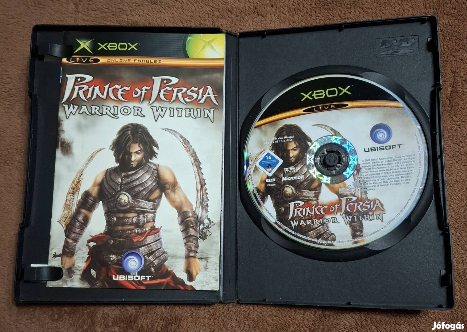 Prince of Persia warrior within Xbox classic játék 