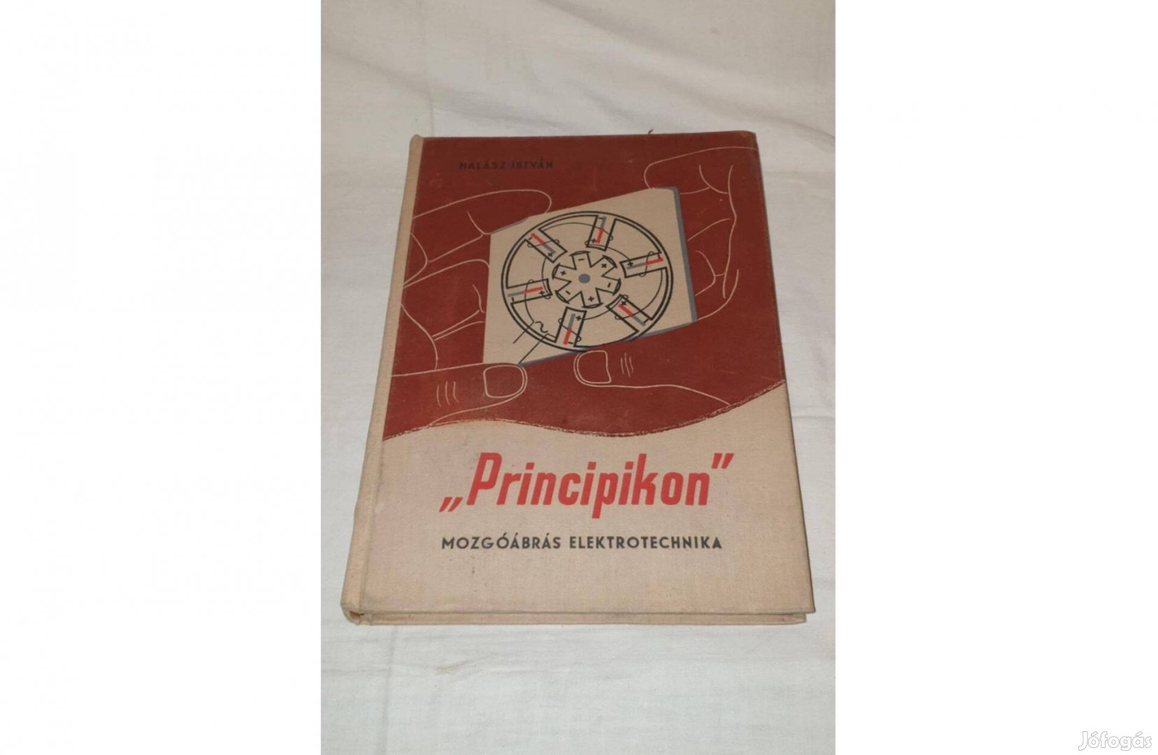 Principikon mozgóábrás retró könyv