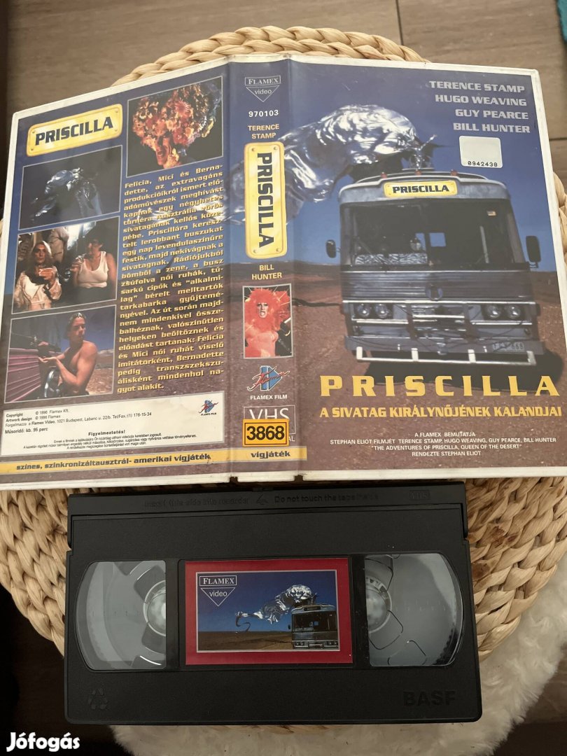 Priscilla a sivatag királynőjének kalandjai vhs