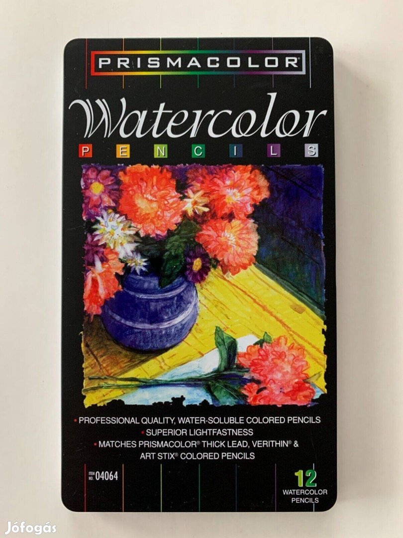 Prismacolor Watercolor szines ceruza (12-es készlet)(profi minoseg) Új