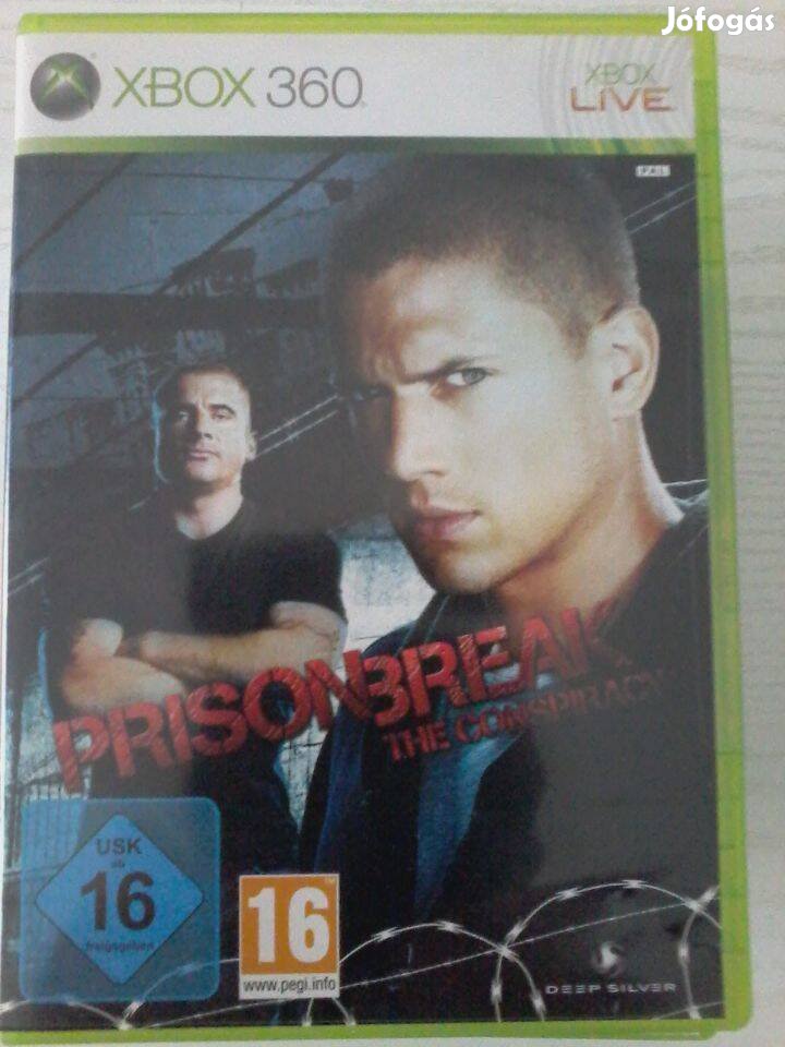 Prison Break Xbox 360 játél eladó.(nem postázom)