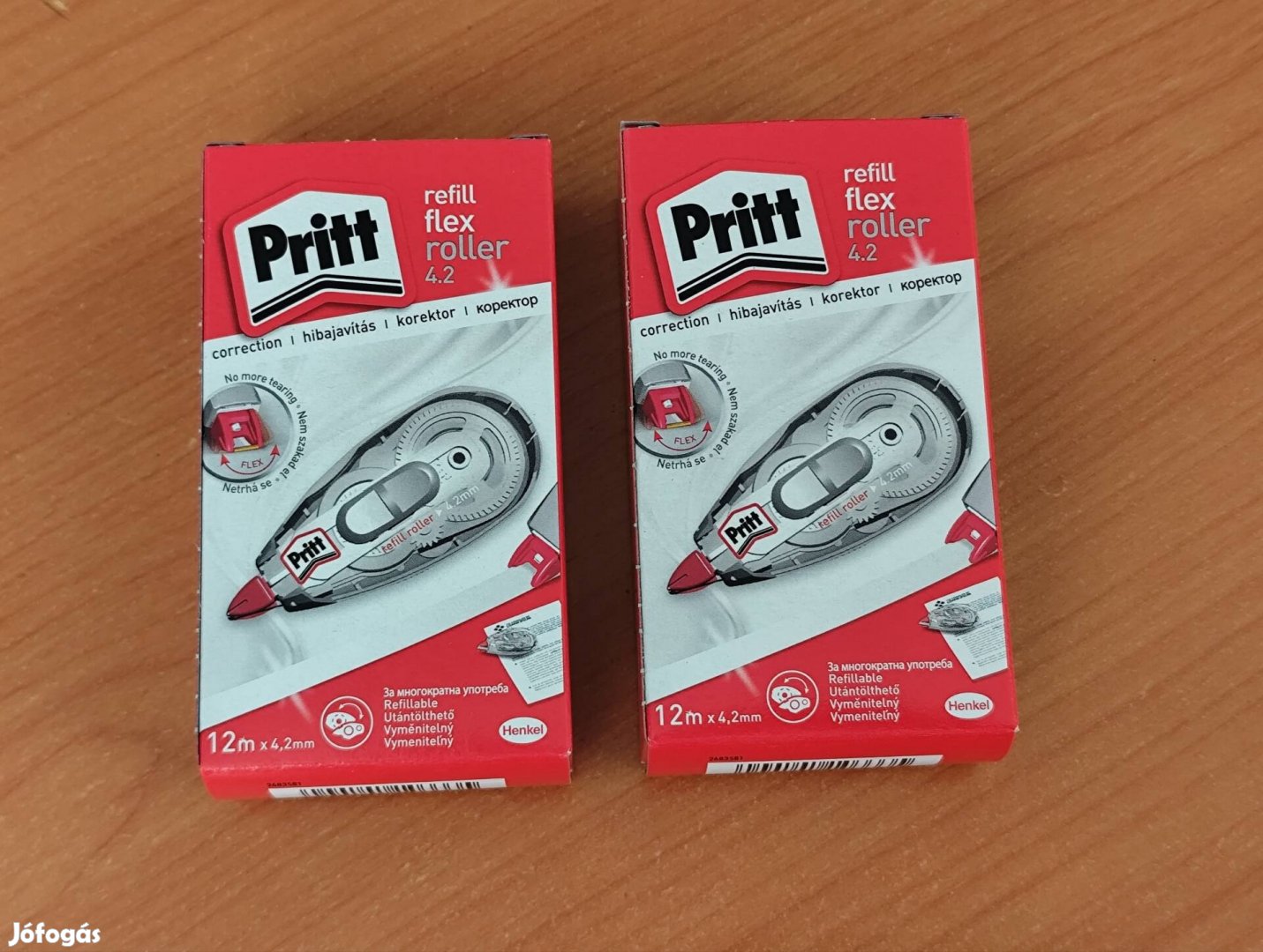 Pritt hibajavító roller, utántölthető. Darabár.