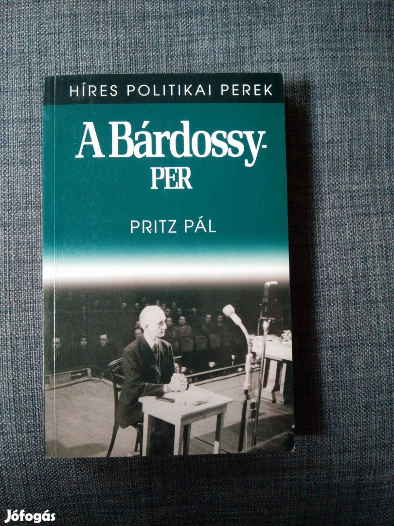 Pritz Pál - A Bárdossy-per