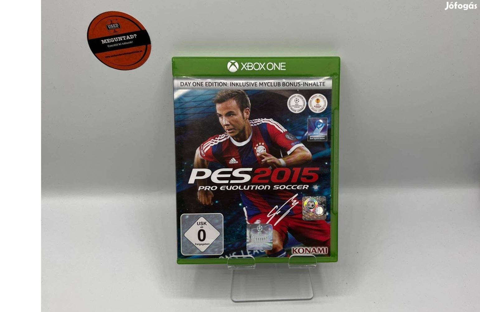 Pro Evolution Soccer 2015 Day One Edition - Xbox One játék, használt