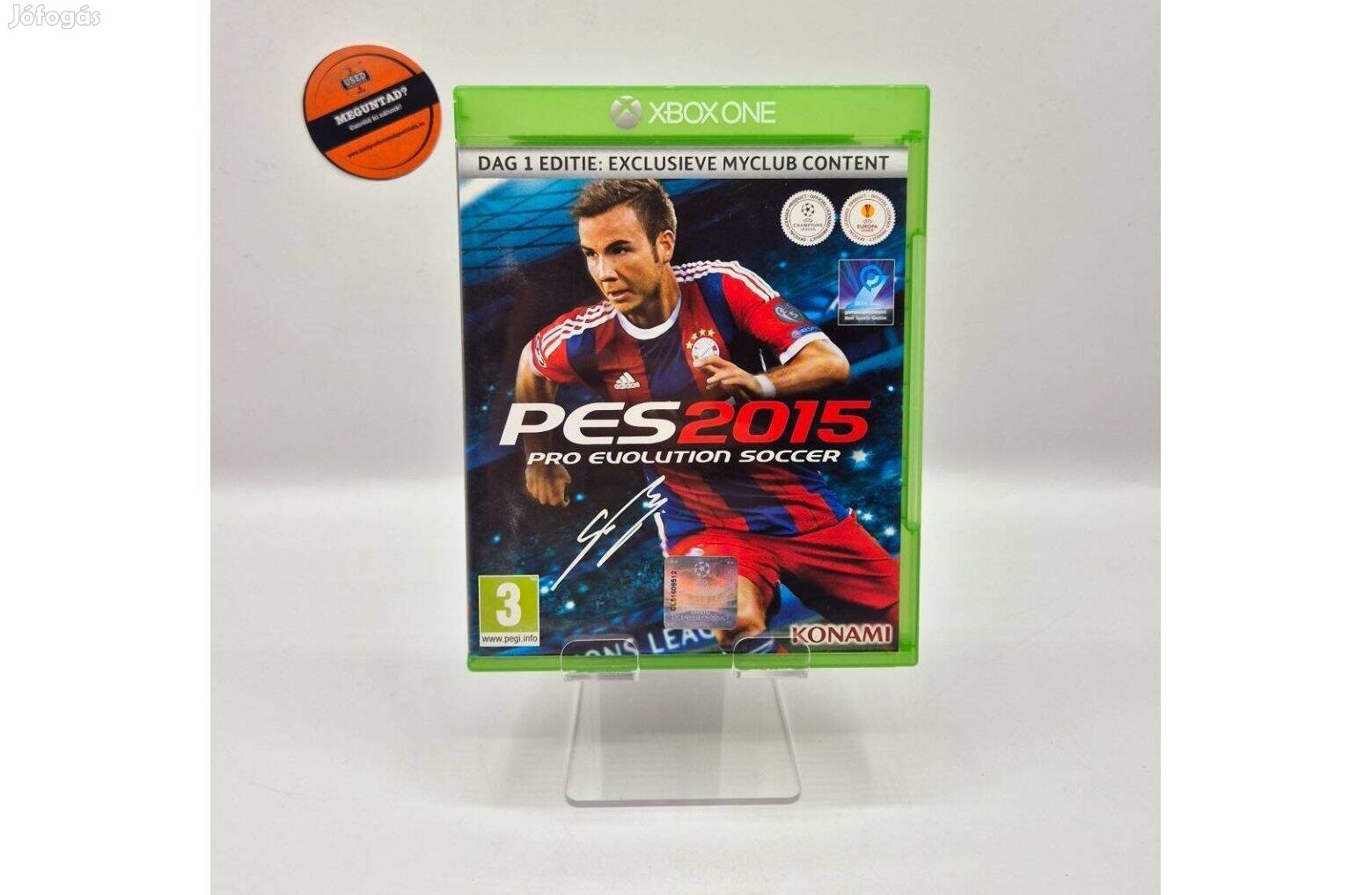 Pro Evolution Soccer 2015 (PES15) - Xbox One játék, használt