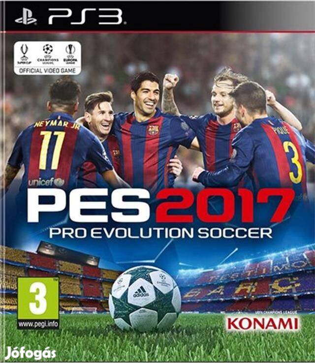Pro Evolution Soccer 2017 PS3 játék