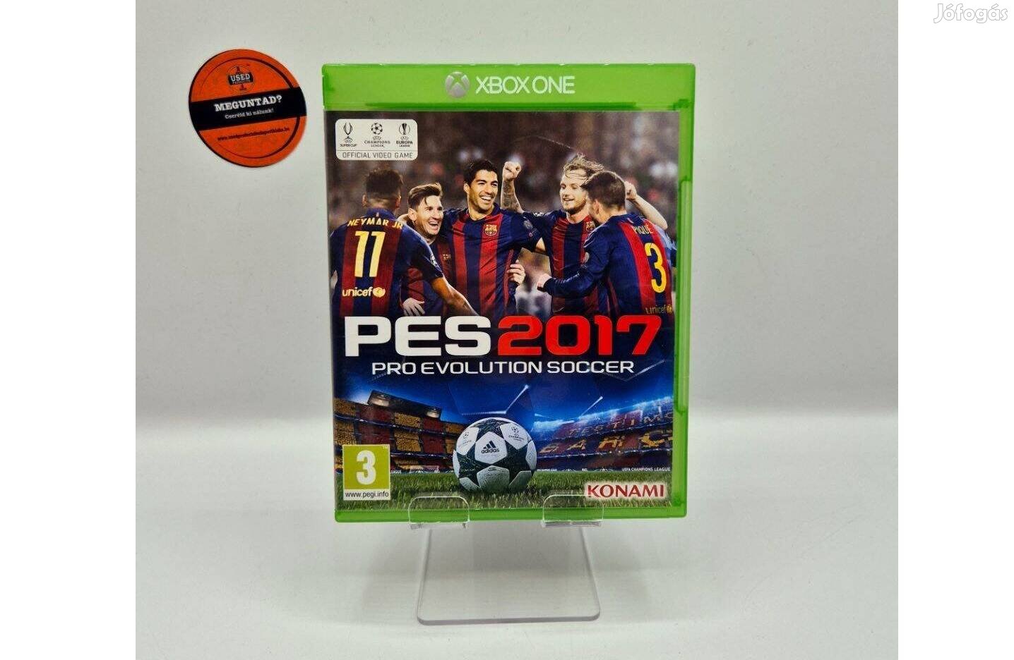 Pro Evolution Soccer 2017 (PES 17) - Xbox One játék, használt