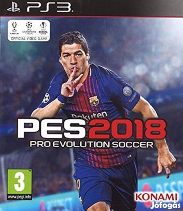Pro Evolution Soccer 2018 Playstation 3 játék