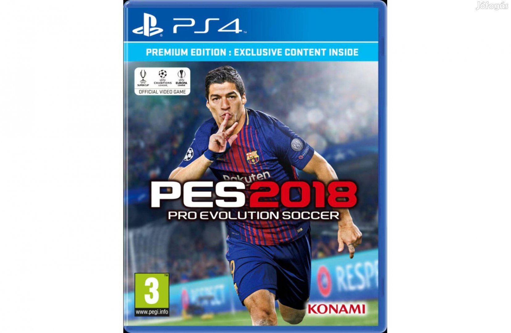 Pro Evolution Soccer 2018 Premium Edition (PES 18) - PS4 játék