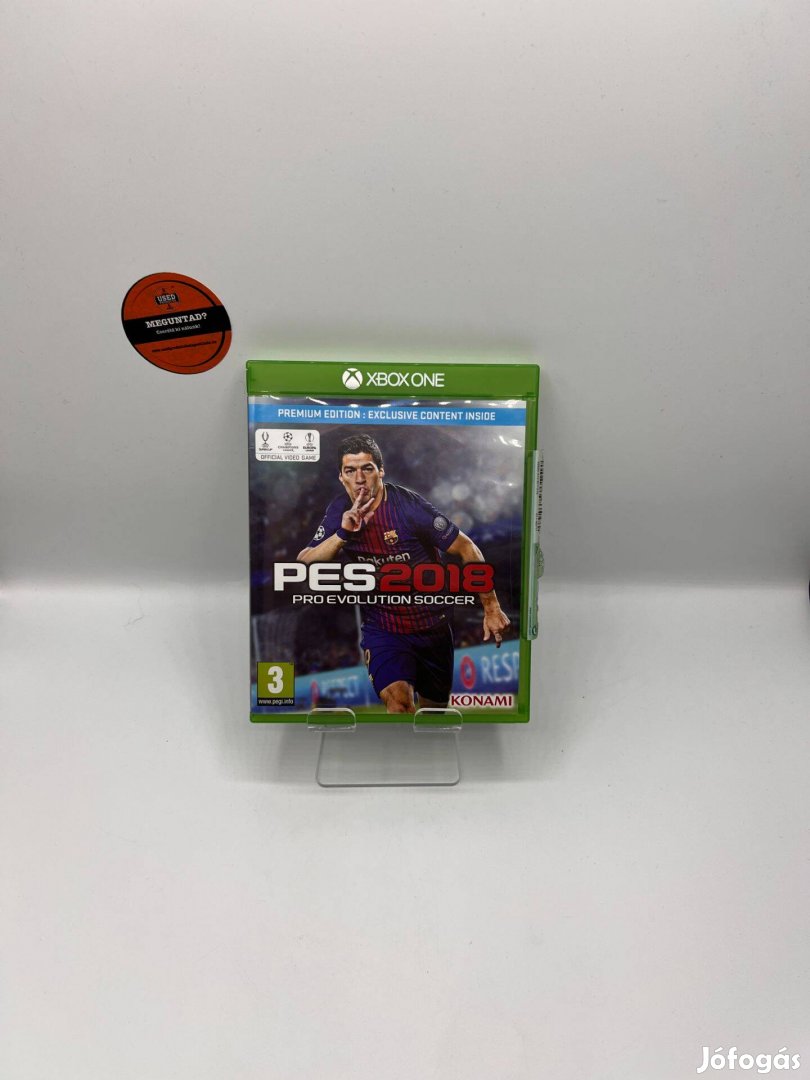 Pro Evolution Soccer 2018 (PES 18) - Xbox One játék, használt