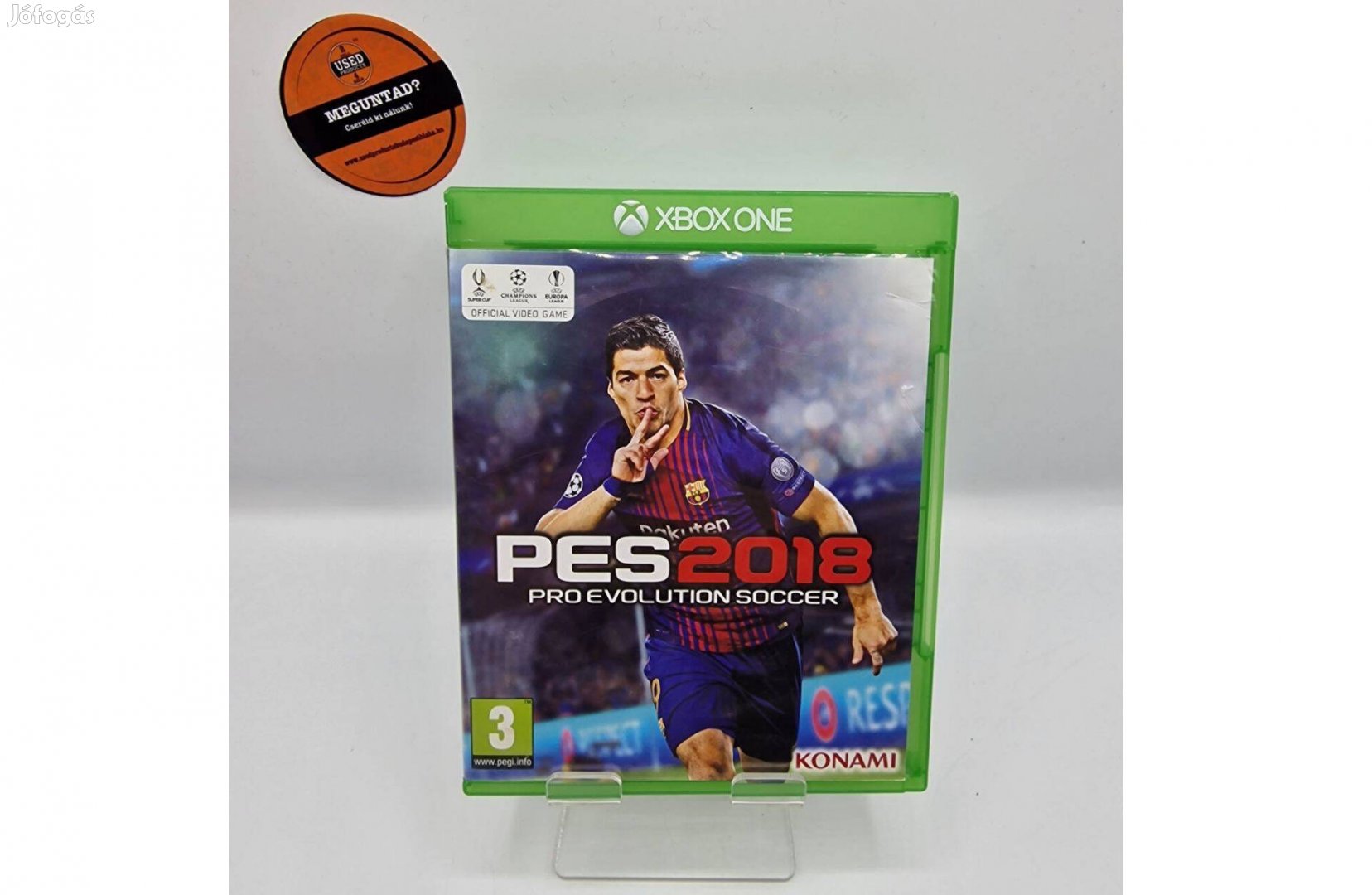 Pro Evolution Soccer 2018 (PES 18) - Xbox One játék, használt