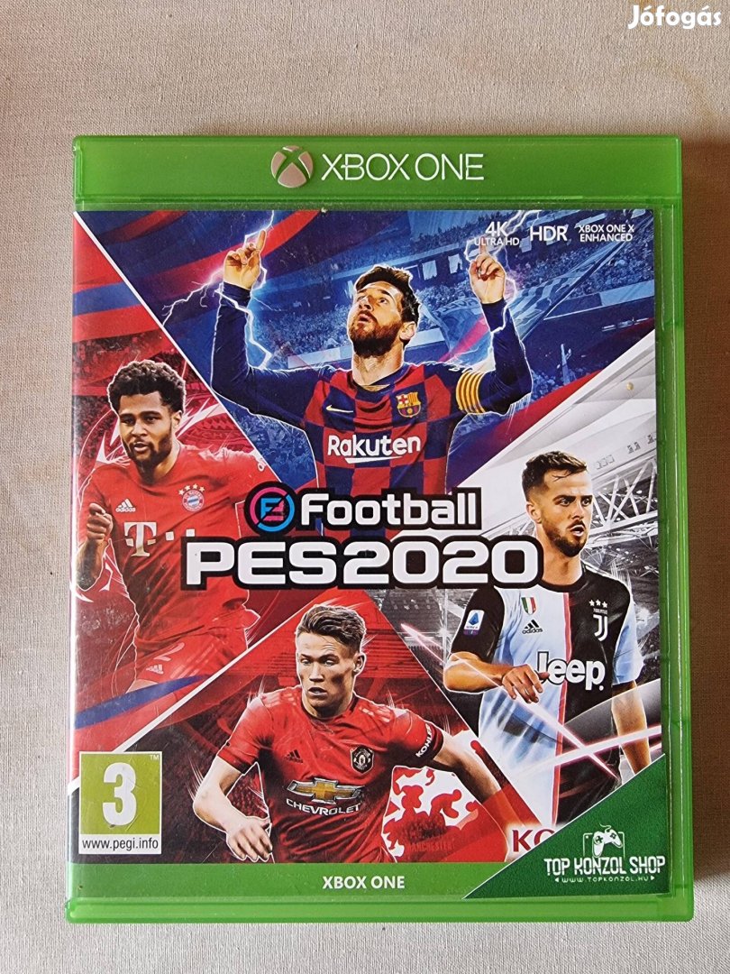 Pro Evolution Soccer 2020 xbox one játék.