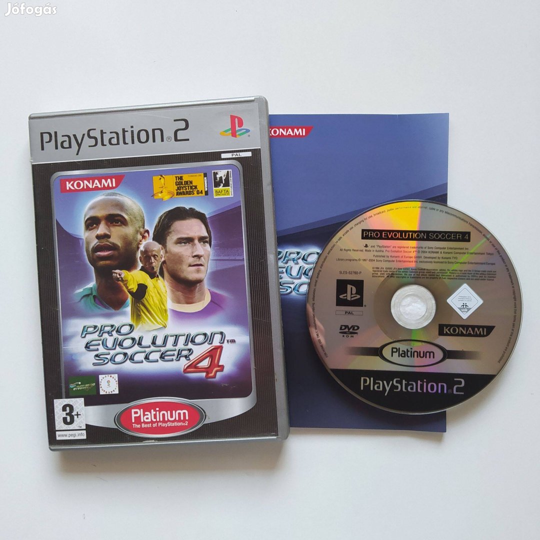 Pro Evolution Soccer 4 PS2 Playstation 2