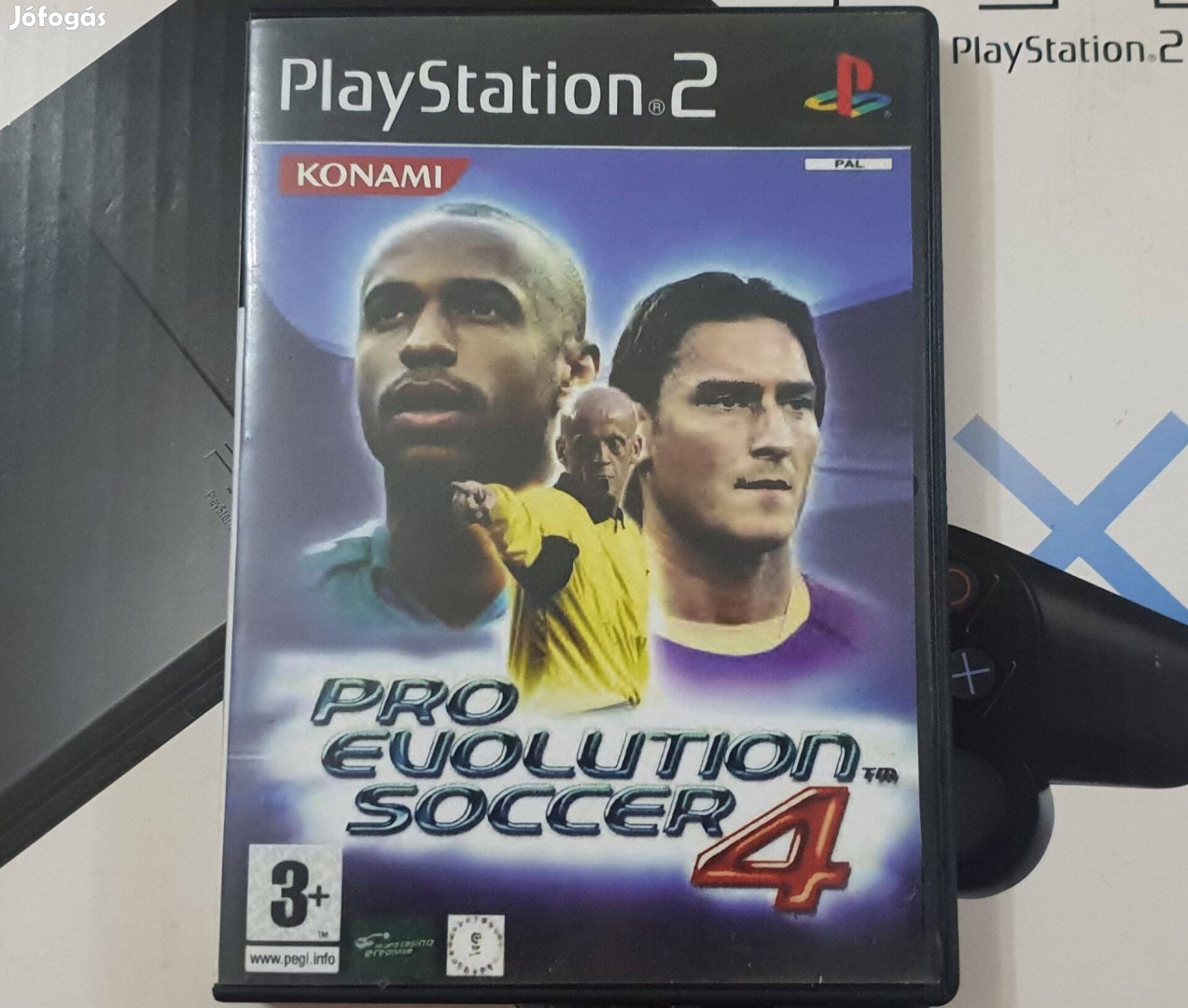 Pro Evolution Soccer 4 - Playstation 2 eredeti lemez eladó