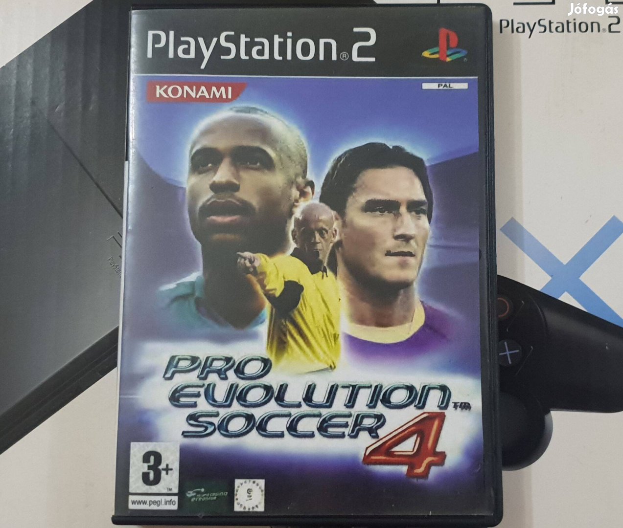 Pro Evolution Soccer 4 - Playstation 2 eredeti lemez eladó