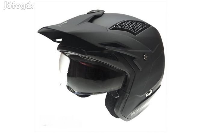 Próba sisak MT Helmets District SV fekete matt XL