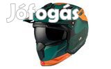 Próbasisak MT Helmets Streetfighter SV S Totem zöld / narancssárga XS