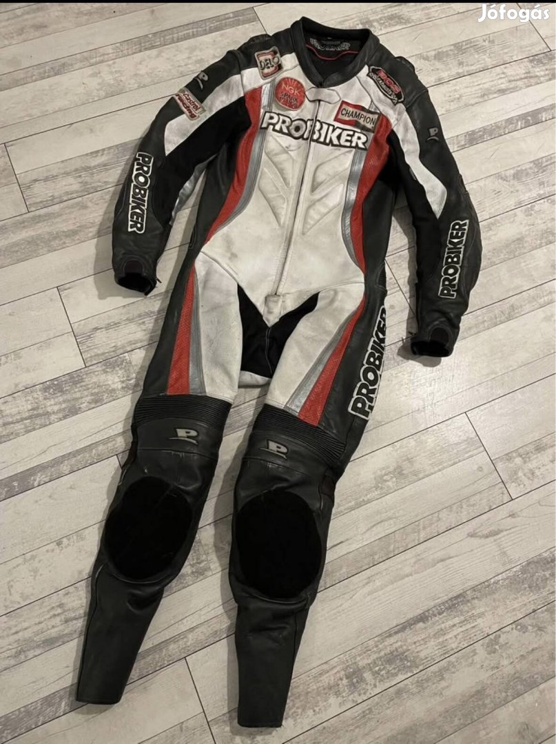 Probike Motoros bőr overál 48-as