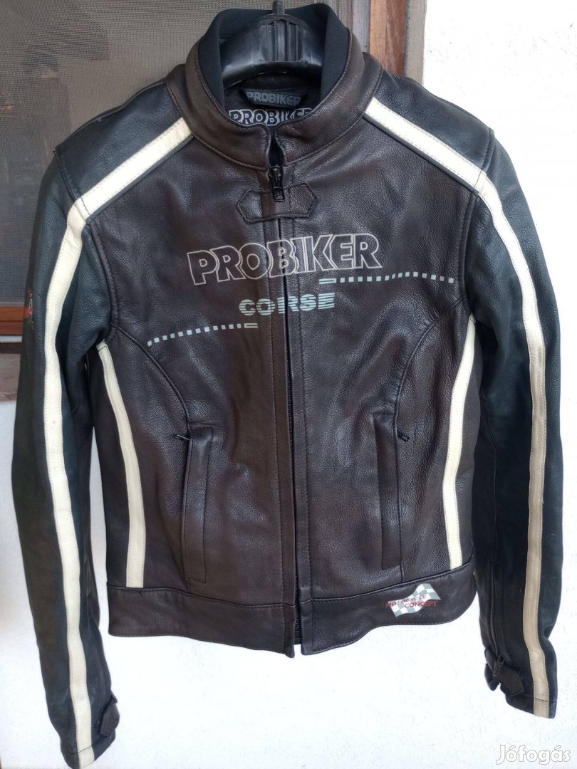 Probiker 36 és 38 -as női motoros bőrdzseki protektoros bőr kabát j