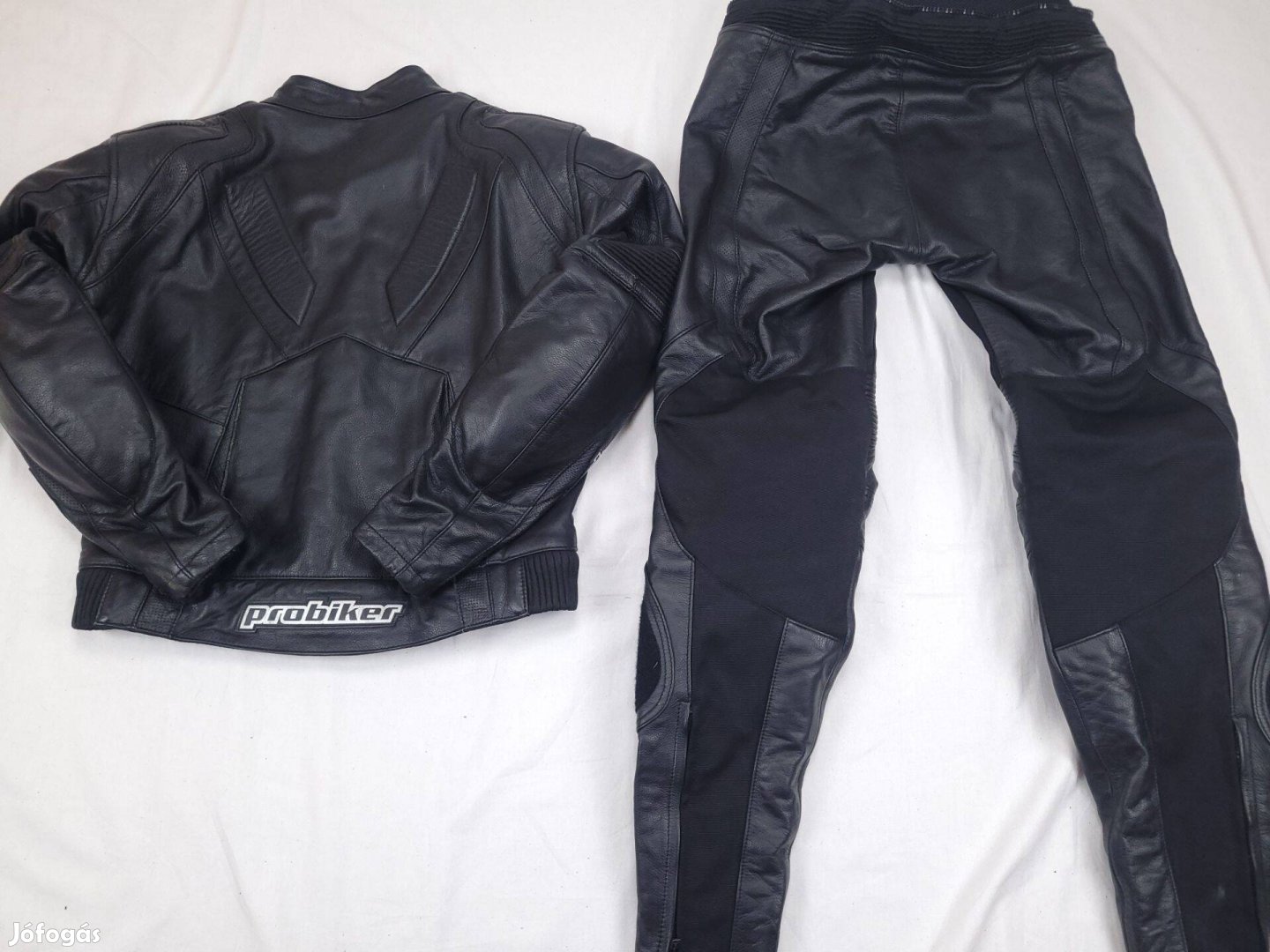 Probiker Prx Black férfi kétrészes motoros bőrruha L 52