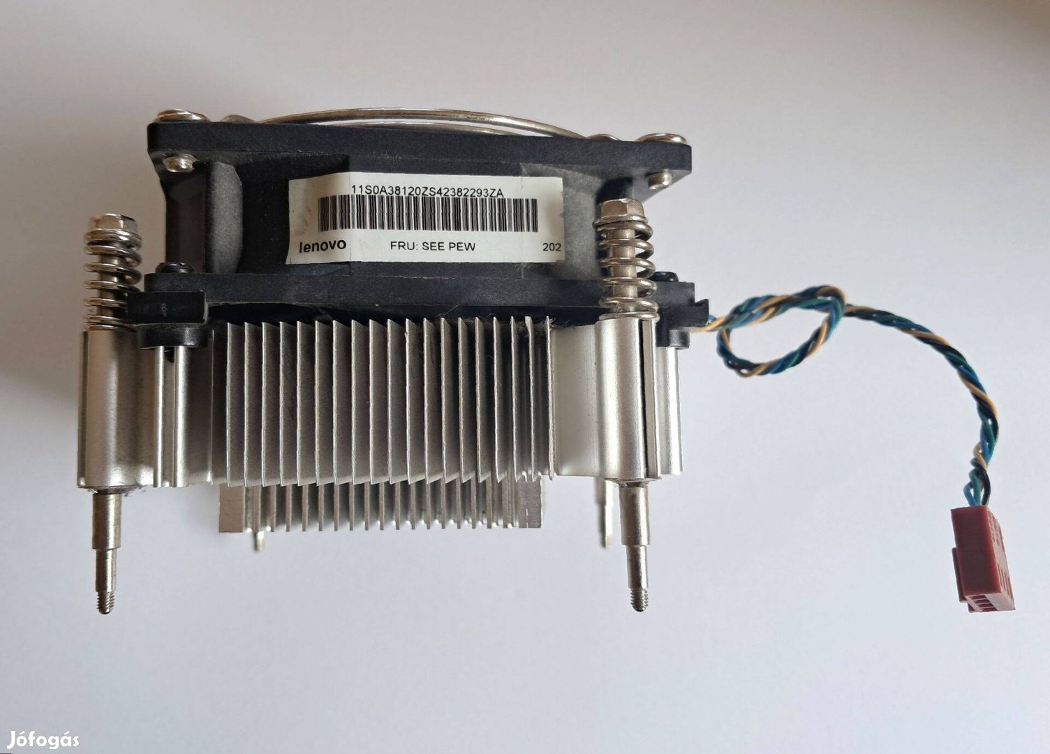 Processzor ventilátor, hűtőbordával 20260323
