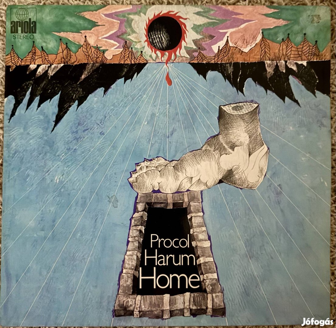 Procol Harum blues rock vinyl 1971 Germany bakelit lemez