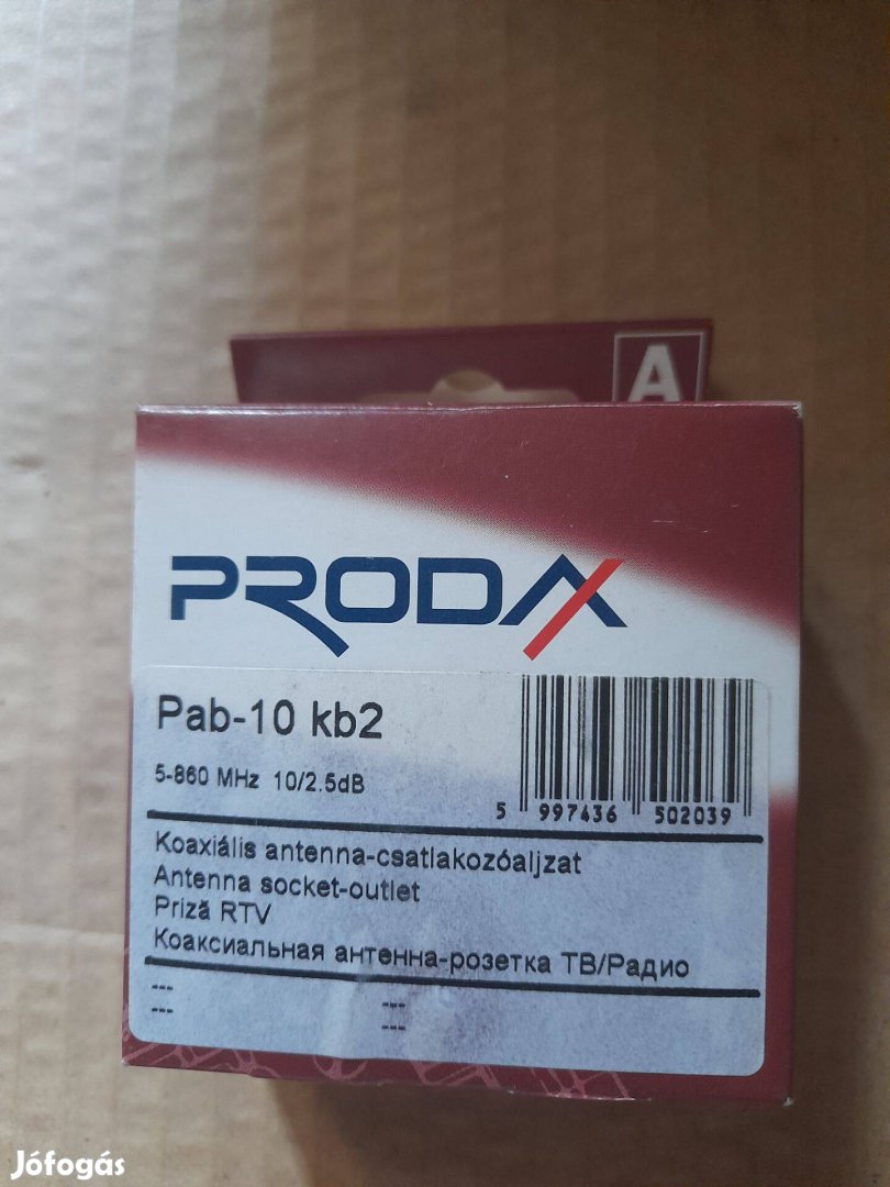 Prodax Classic Pab-10 antenna aljzat