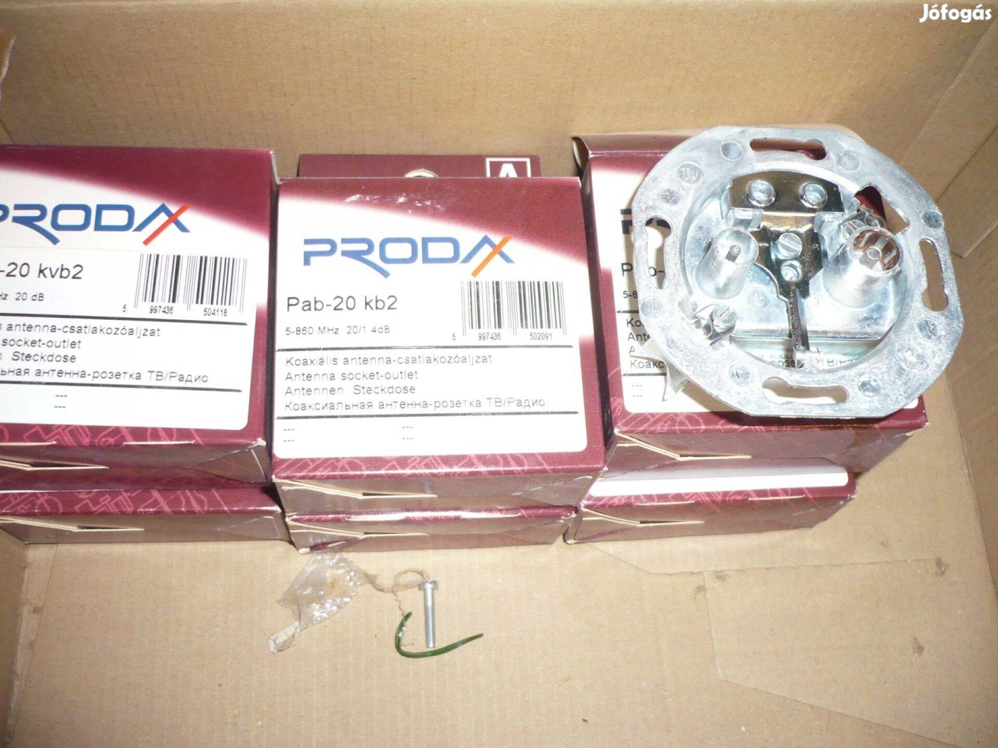Prodax Pab-20 kbv2 Koax aljzat új