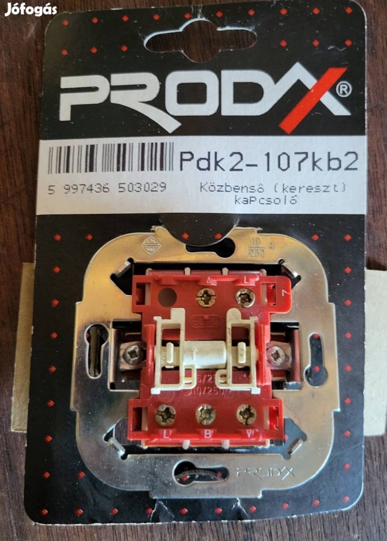 Prodax kapcsolóbetét Pdk2 107 kb2 új!