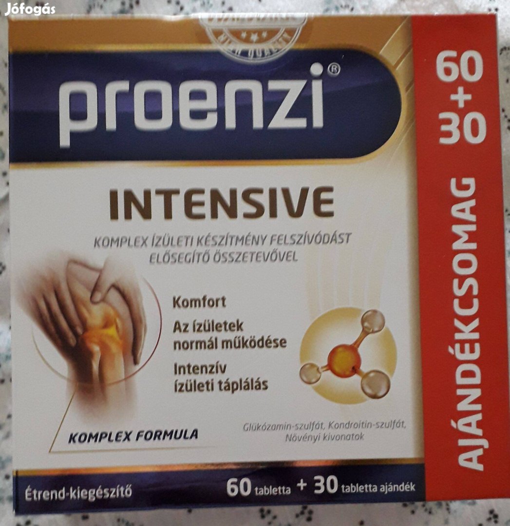 Proenzi intensive,ízületi porcvédő,regeneráló,60db+30 db.ajándék eladó