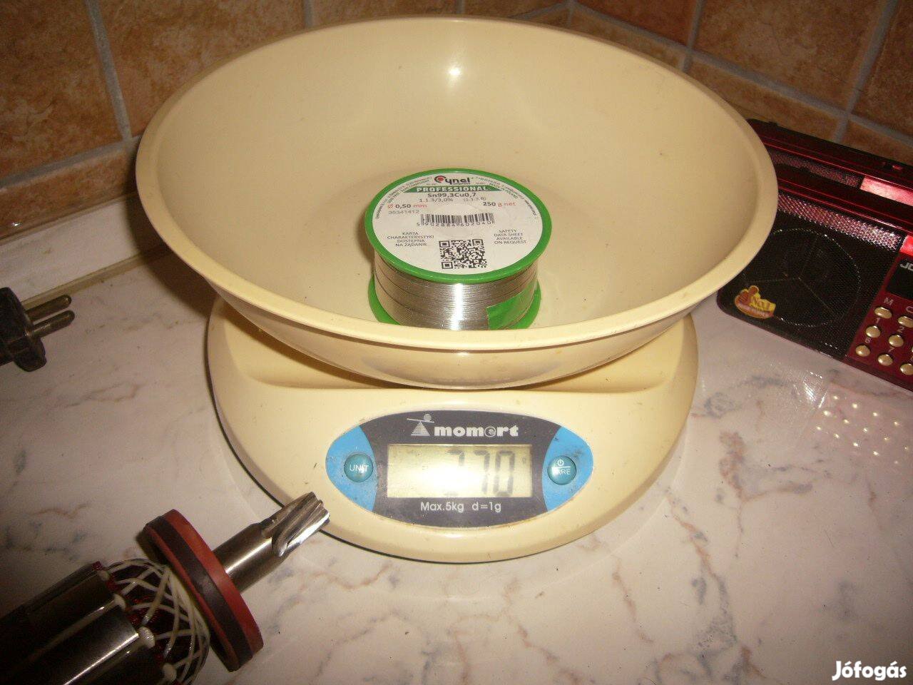 Professional forrasztó ón 250g 3000ft