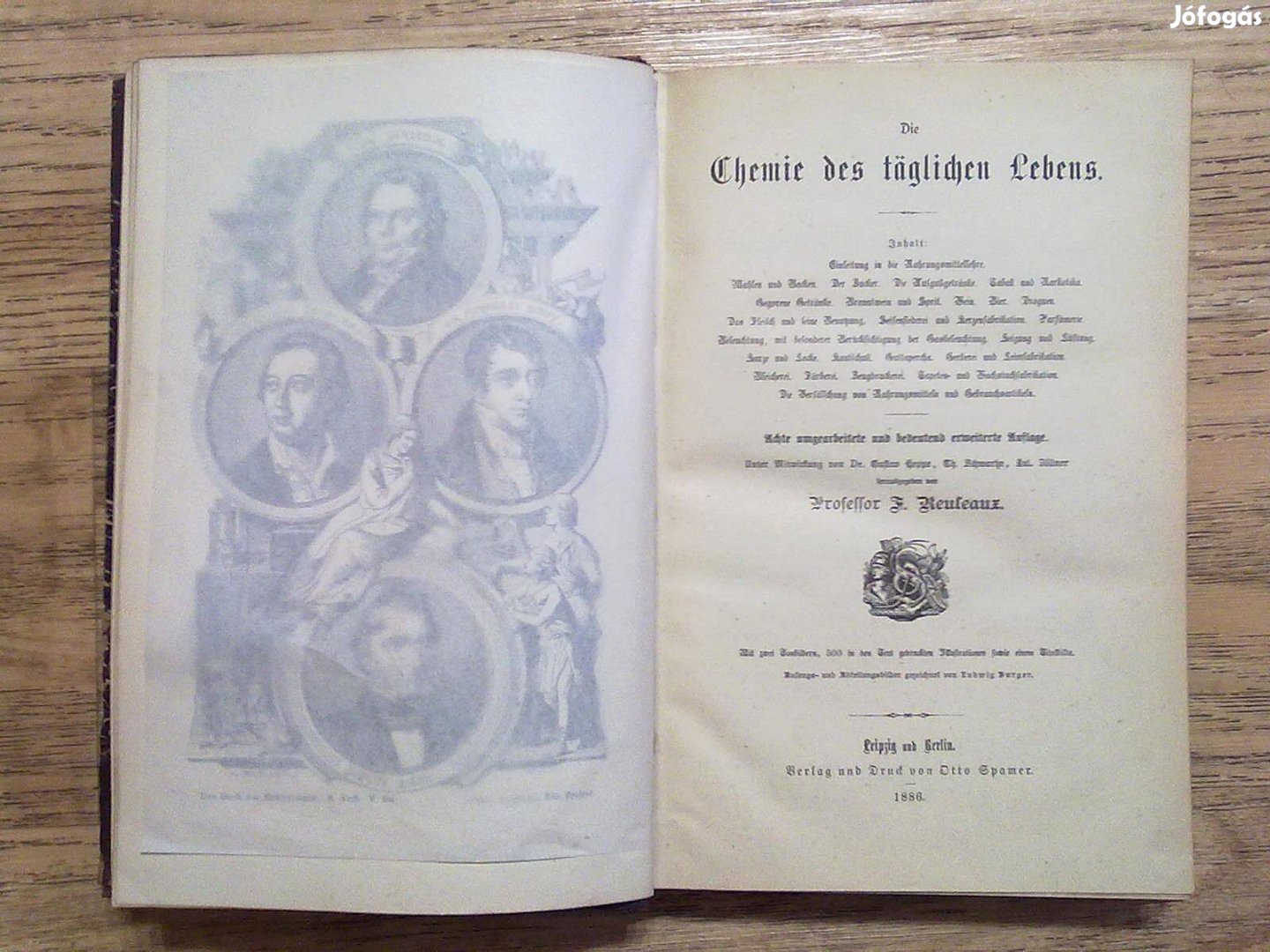 Professor F. Reuleaux: Die Chemie des täglichen Lebens (1886)