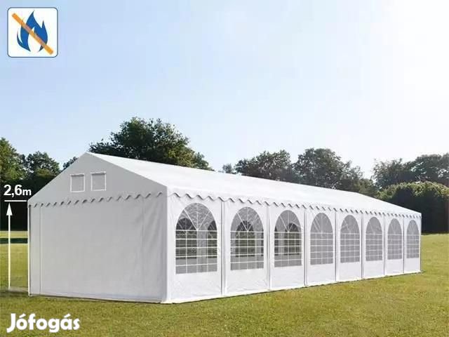 Professzionális extra erős rendezvénysátor 5x16 m, ponyva