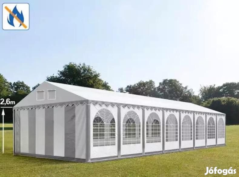 Professzionális extra erős rendezvénysátor 6x22 m ponyva