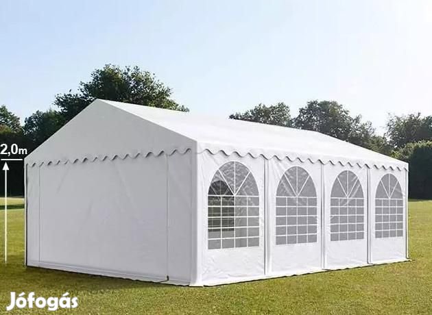 Professzionális extra erős rendezvénysátor 6x8m, ponyva PVC