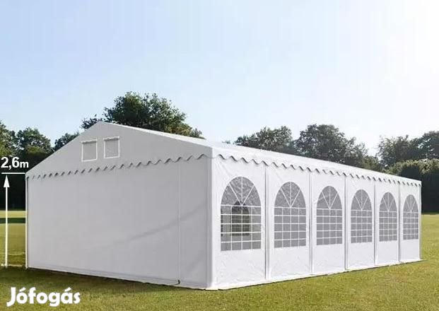 Professzionális extra erős rendezvénysátor 8x12m, ponyva PVC