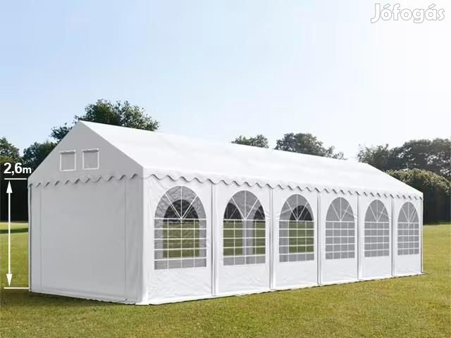 Professzionális extra erős rendezvénysátor parti sátor 3x12 m,
