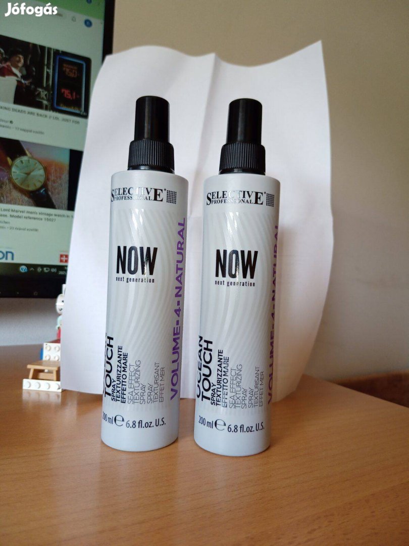 Professzionális hajformázó spray dúsítás tartás, 2 db