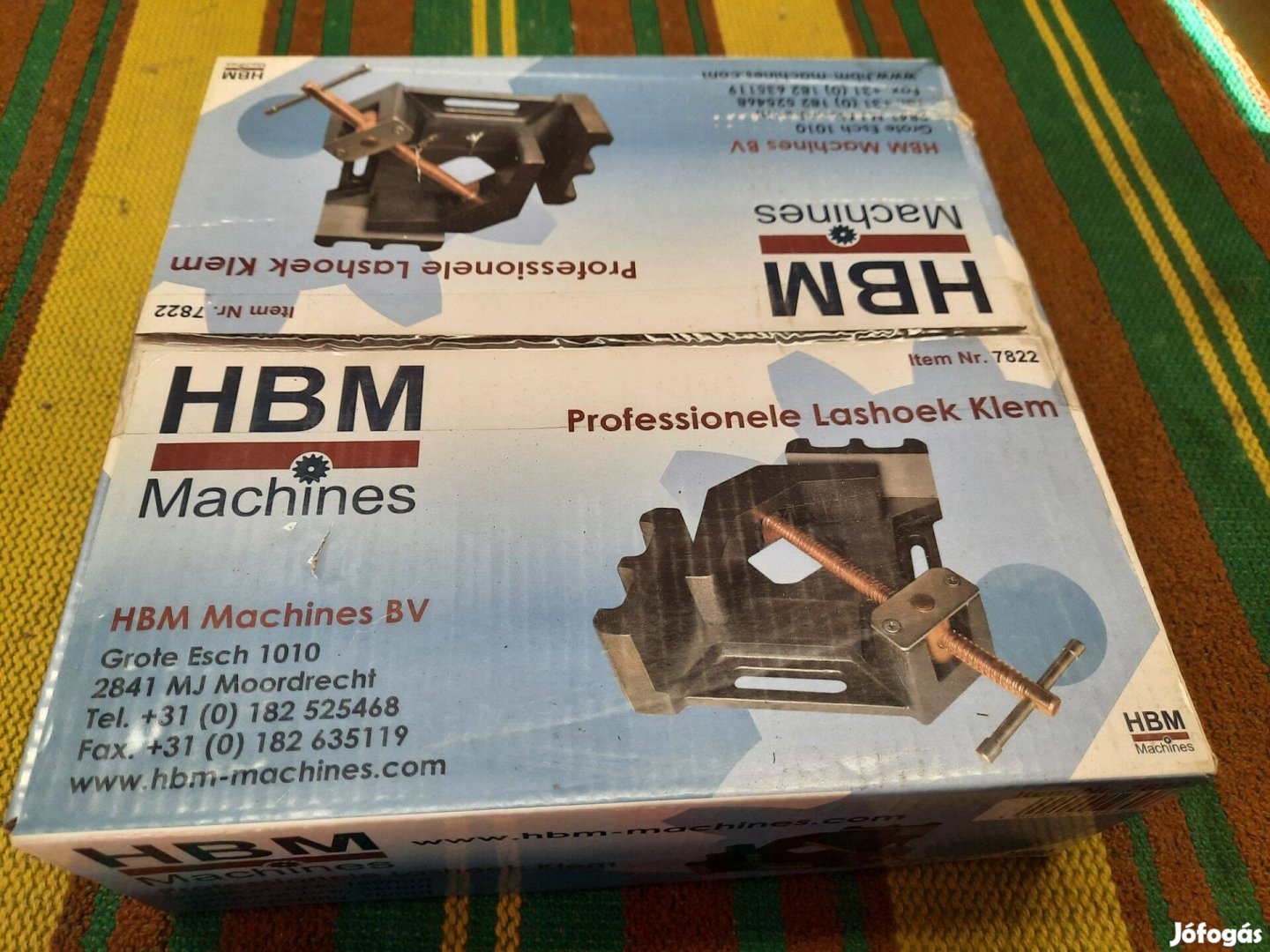 Professzionális hegesztő sarokszorító, 75 mm 2 darab Új