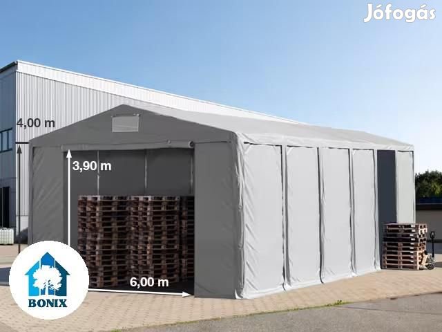 Professzionális ipari sátor 8x12m raktársátor 4,00m