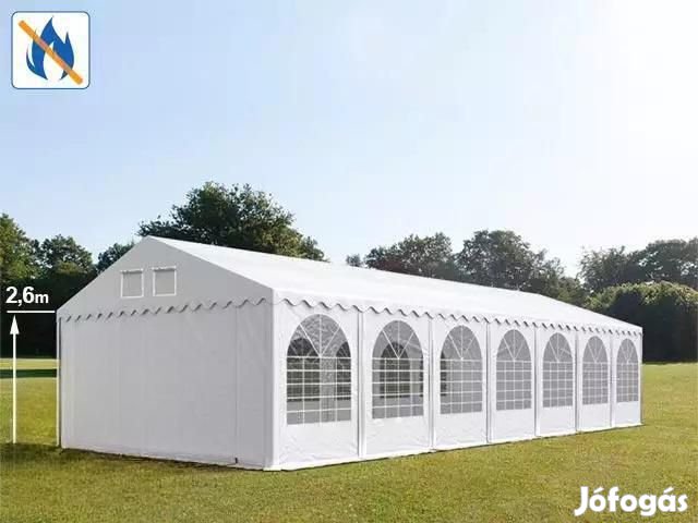 Professzionális lángálló extra erős rendezvénysátor 5x14 m,