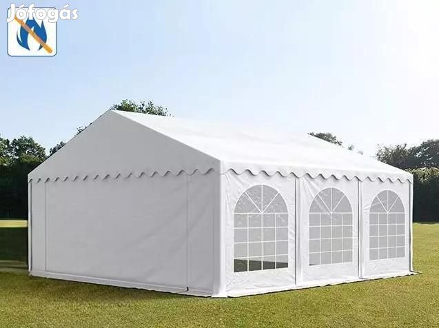 Professzionális lángálló rendezvénysátor 5x12 m, ponyva PVC