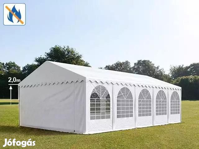 Professzionális lángálló rendezvénysátor 6x10 m,ponyva PVC