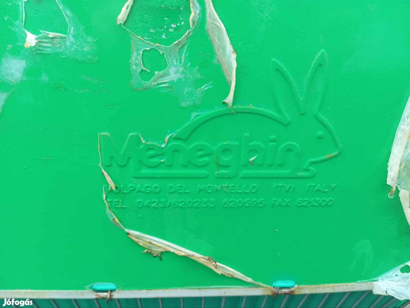 Professzionális olasz nyúlketrec ketrec saválló acél