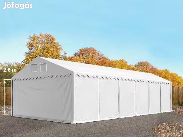 Professzionális raktársátor, ipari tároló sátor 6x12m ponyva