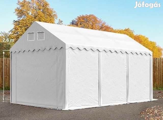 Professzionális raktársátor, tároló sátor 3x6 m ponyva PVC
