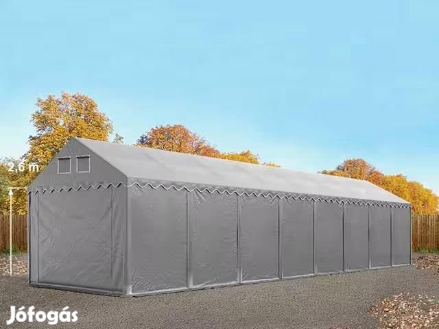 Professzionális raktársátor, tároló sátor 4x24m ponyva PVC