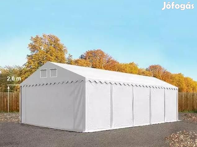 Professzionális raktársátor, tároló sátor 6x10m ponyva PVC